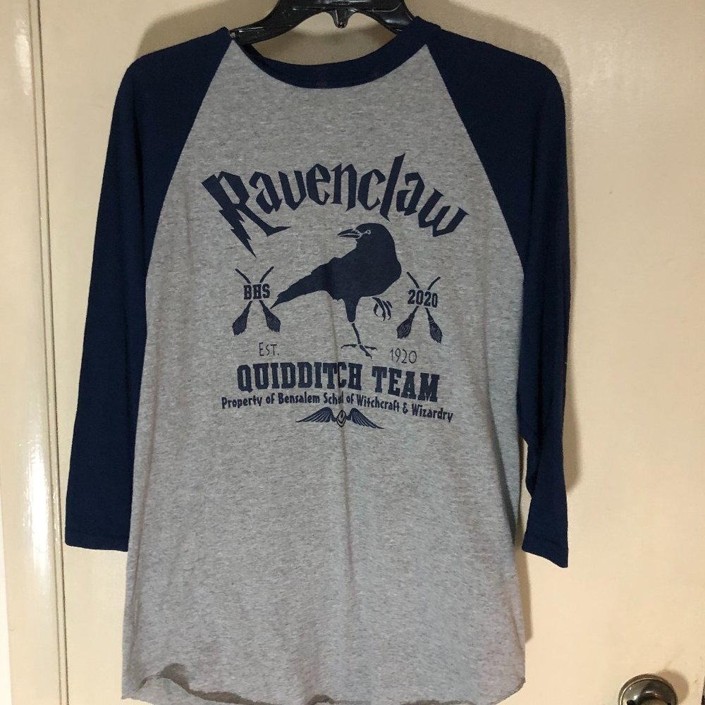 Harry Potter Raven Claw 3/4 Sleeve Baseball Shirt